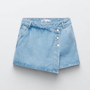 Denim skirt/short - skort - Zara